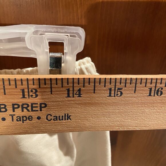 J.Crew Women’s Superwide Stratus Pant City Twill Ivory Drawstring Size 6 Petite - Picture 9 of 12